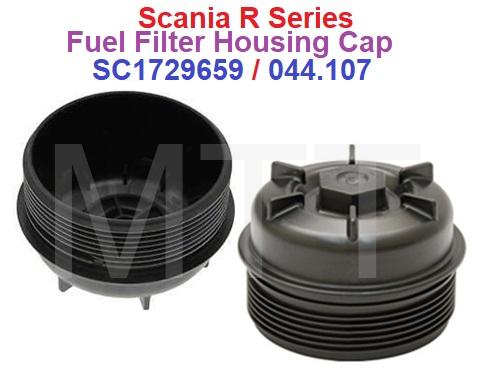 Fuel Filter Housing Cap-Scania 124 RS