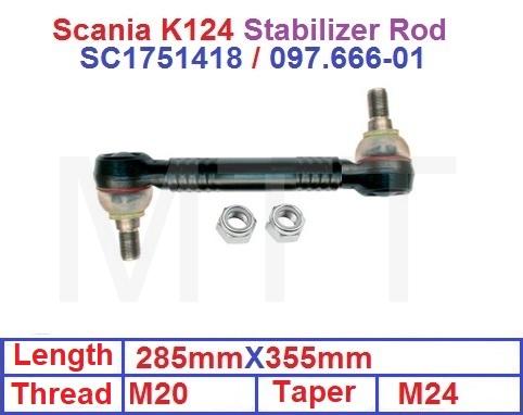 Stabilizer Rod-Scania
