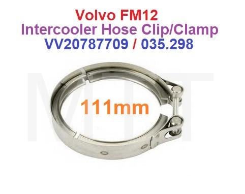 Exhaust Pipe Clip-Volvo FM12
