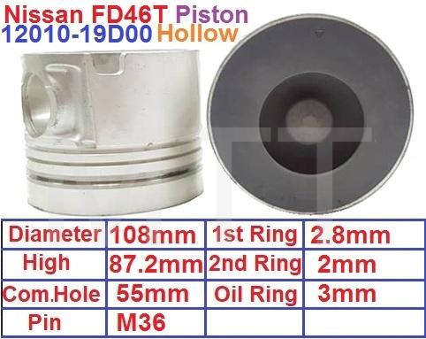 Piston-Nissan FD46-T YU41