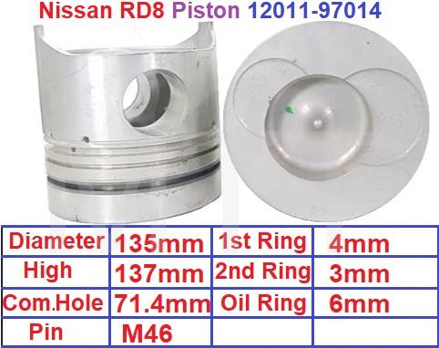 Piston-Nissan RD8