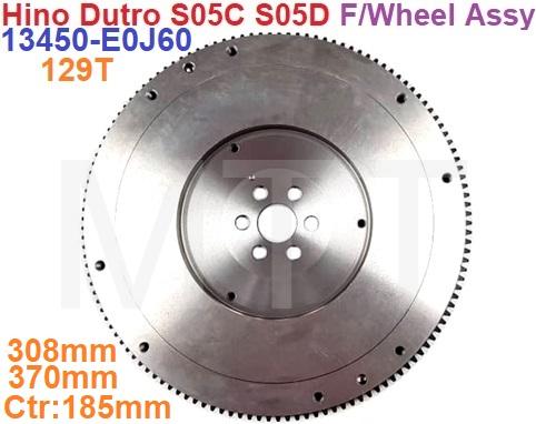 Flywheel Assy-Hino Dutro S05C S05D - Image 2