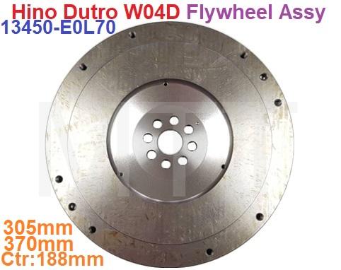 Flywheel Assy-Hino Dutro N04C-T W04D - Image 2