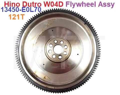 Flywheel Assy-Hino Dutro N04C-T W04D - Image 3