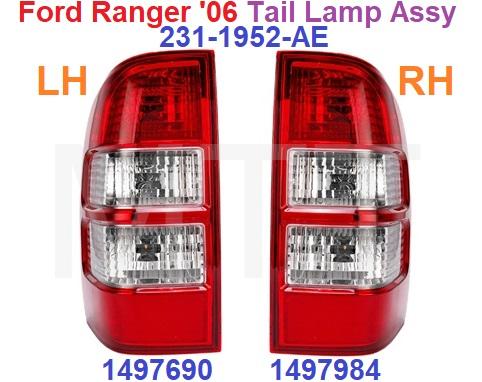 Ford Ranger ’06 Tail Lamp Assy