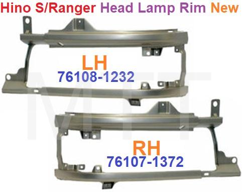 Head Lamp Rim-Hino S/Ranger (New Type)