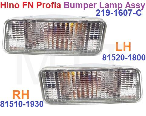 Hino FN Bumper Lamp Assy