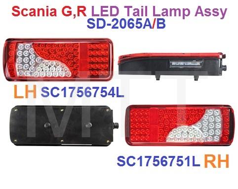 LED Tail Lamp-Scania R / Man