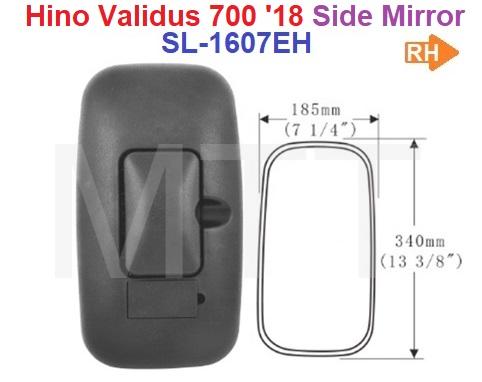 Side Mirror-Hino Validus 700 ’18