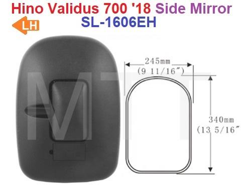 Side Mirror-Hino Validus 700 ’18