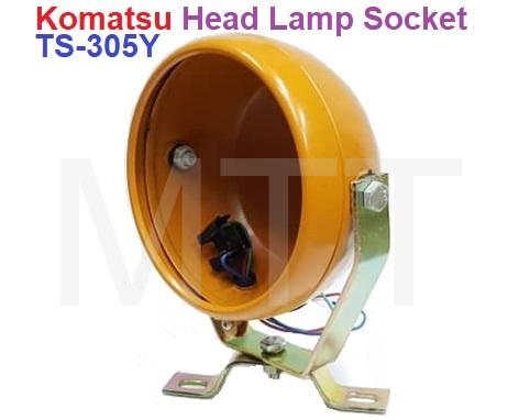 Komatsu Head Lamp Socket - Image 3