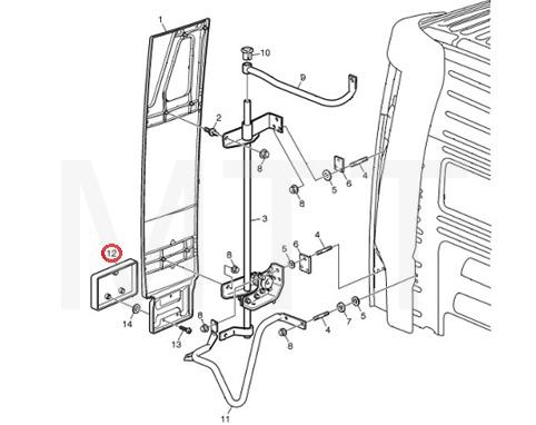 F/Step Side Garnish-Volvo FM10 - Image 5