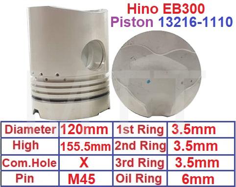 Piston-Hino EB300
