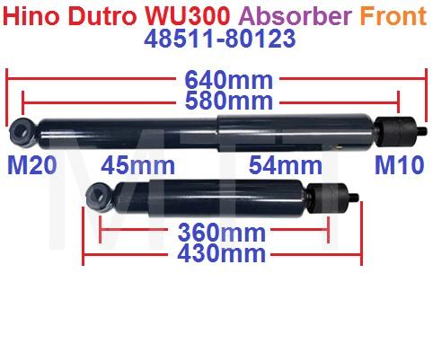 Absorber-Hino Dutro WU300