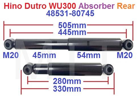 Absorber-Hino Dutro WU300