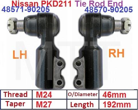 Tie Rod End-Nissan PKD211 RG8