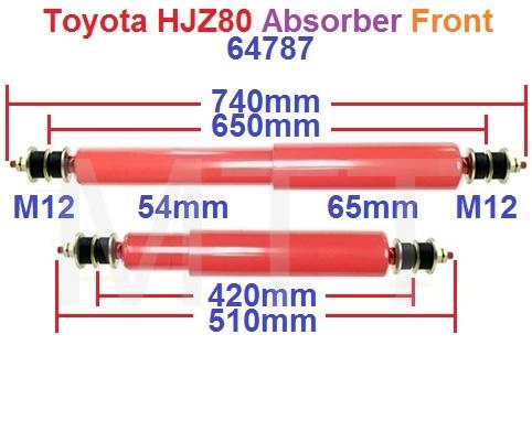 Absorber-Toyota HJZ80