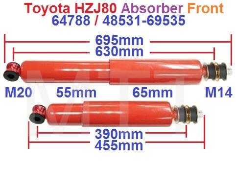 Absorber-Toyota HJZ80