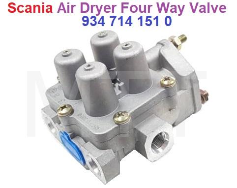A/Dryer 4 Way Valve-Scania - Image 2