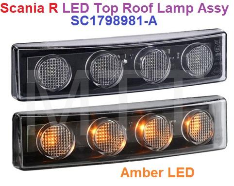LED Roof Lamp-Scania 124 CR