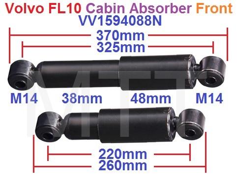 Cabin Absorber-Volvo FL10