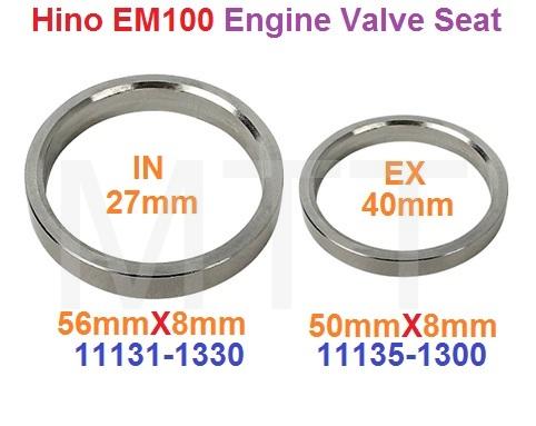 Em100 Engine Valve Seat-Hino EM100 - MTT AUTO PARTS SDN BHD