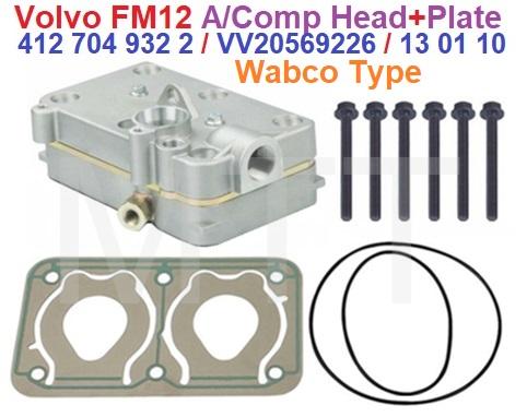 A/Compressor Head+Plate-Volvo FM12
