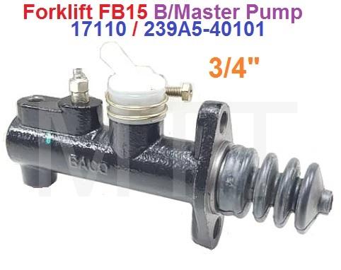Forklift TCM FB15 Brake Master Pump-3/4″