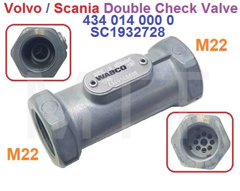 Double Check Valve-Volvo / Scania