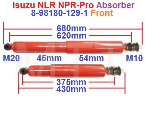 Absorber-Isuzu NLR NPR-Pro 4X2