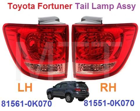 Toyota Fortuner ’97 Tail Lamp Assy