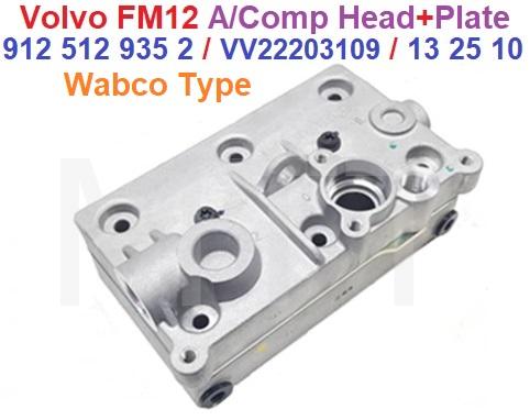 A/Compressor Head+Plate-Volvo FM12 / Renault 460 - Image 3