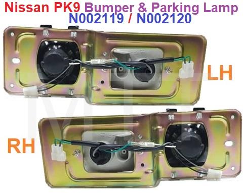 Nissan PK9 PKC Bumper & Parking Lamp Assy - Image 2