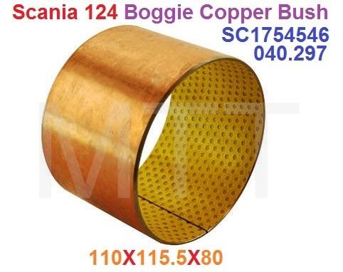 Boggie Copper Bush-Scania 124