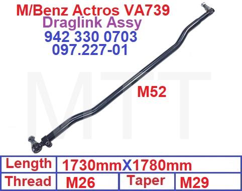 Draglink-Mercedes Benz Actros VA739