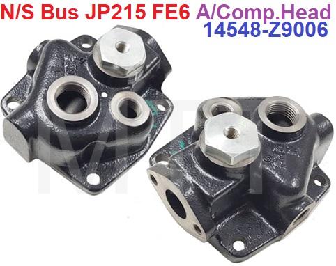 A/Compressor Head-Nissan Bus JP215 FE6
