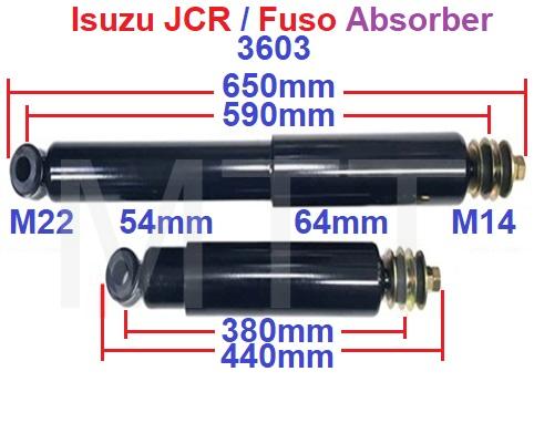 Absorber-Isuzu JCR / Fuso