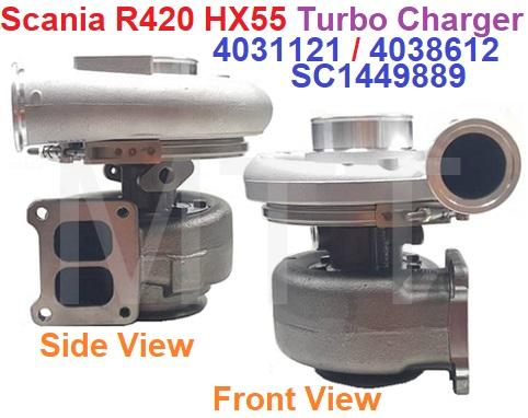 Turbo-Scania R420 380Hp HX55