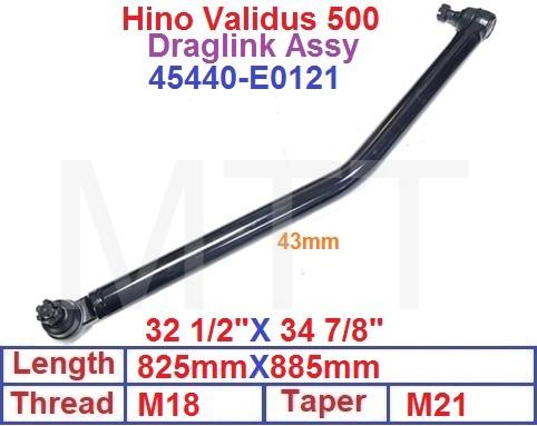 Draglink-Hino Validus 500