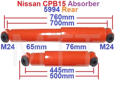 Absorber-Nissan CPB15