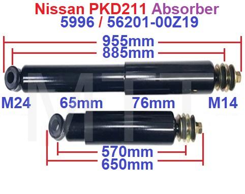 Absorber-Nissan PKD211