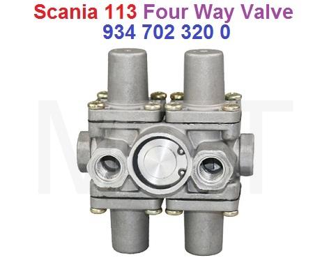 Four Way Valve-Scania 113