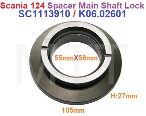 Spacer Main Shaft Lock-Scania 124 GR900