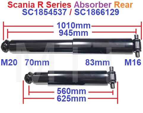 Absorber-Scania P & R Series