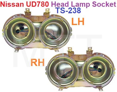 Head Lamp Socket-Nissan UD780