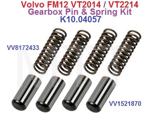 Gearbox Gear Paw Pin W/Spring Kit-V/V FM12