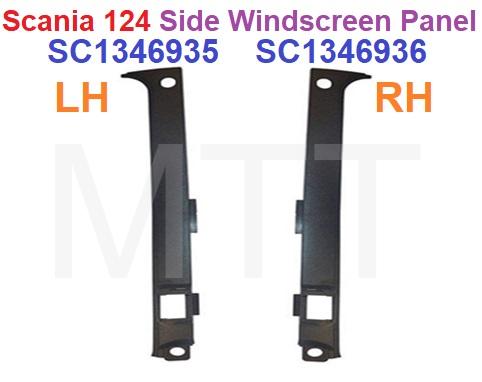 Side Windscreen Panel-Scania 124