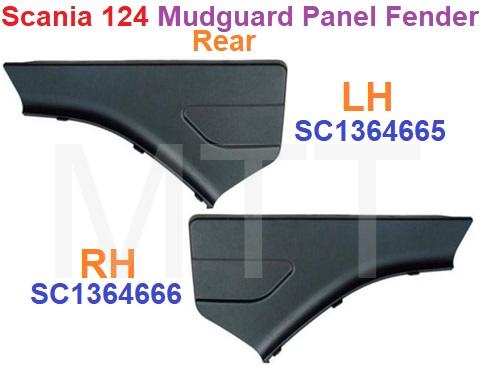 Mudguard Panel Fender-Scania 124