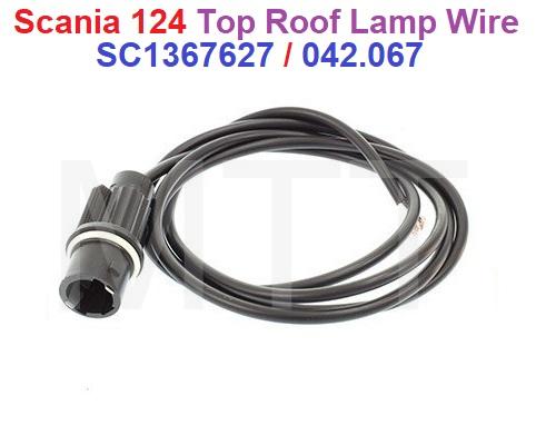 Top Roof Lamp Wire-Scania 124