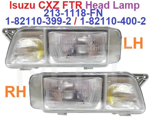Isuzu FTR Head Lamp Assy